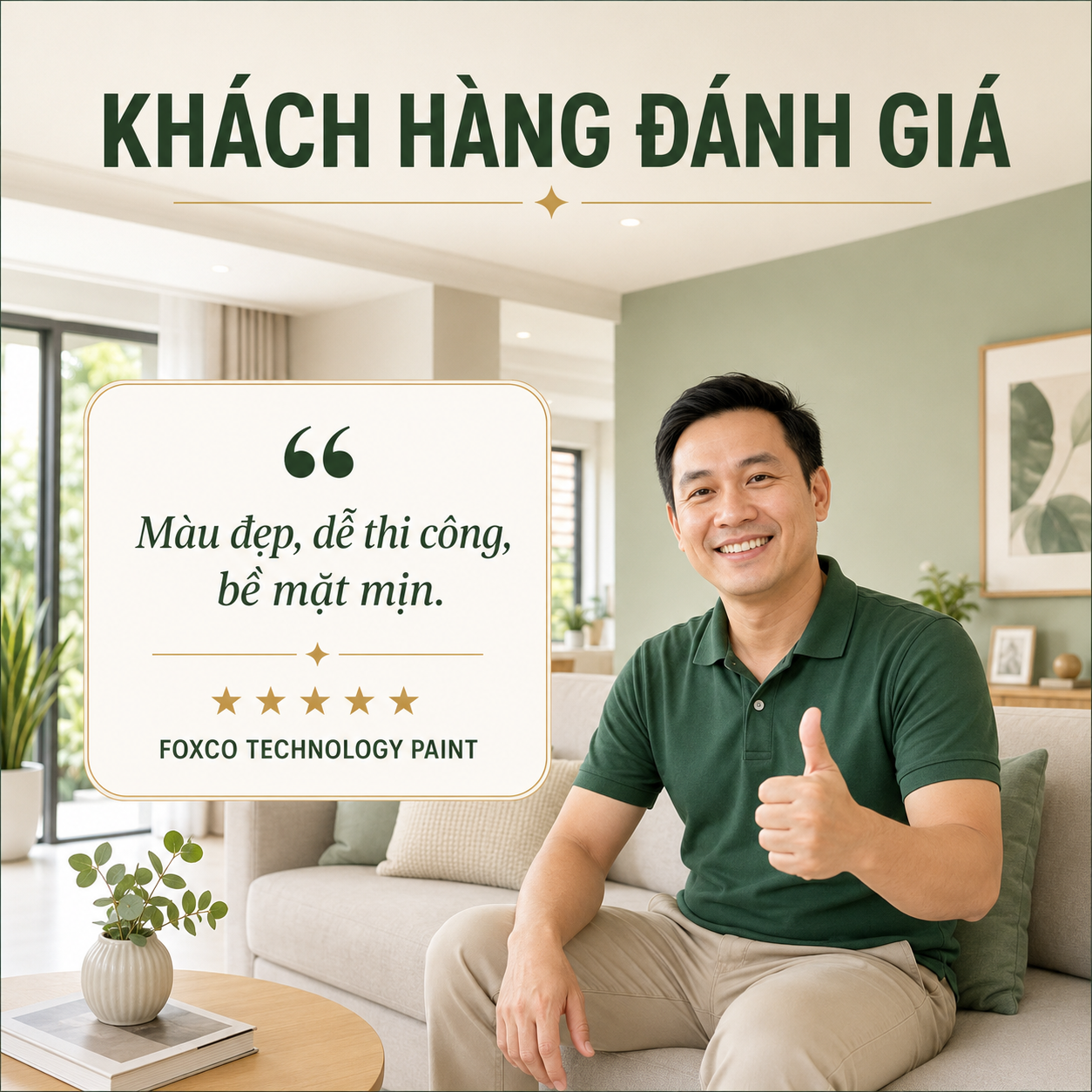 Phản hồi khách hàng FOXCO